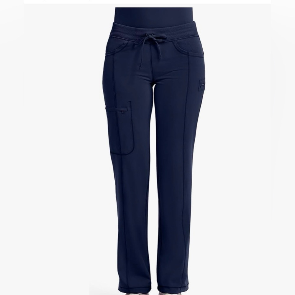 NWT Navy Blue Cherokee Infinity Scrub Pants Size Large
